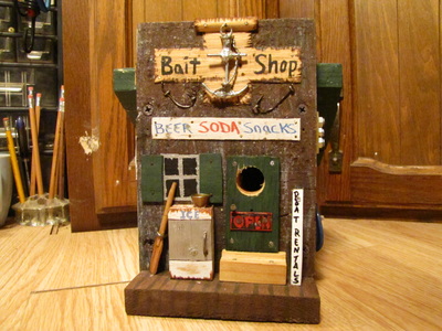 Bait shop birdhouse - Kurt3DWH